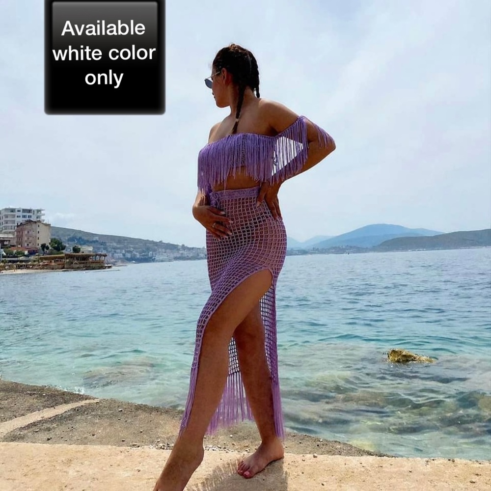 Crochet dress - crochet beachwear